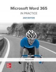 Microsoft Word 365 Complete: In Practice, 2021 Edition 23rd