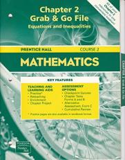 Prentice Hall Mathematics Course 2 (Chapter 2 Grab & Go File Equations and Ineqalities)