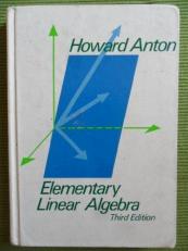 Elementary Linear Algebra 3rd