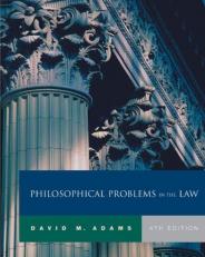 Philosophical Problems in the Law 4th