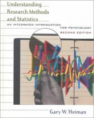 Understanding Research Methods and Statistics : An Integrated Introduction for Psychology 2nd