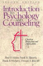 Introduction to Psychology and Counseling : Christian Perspectives and Applications 2nd