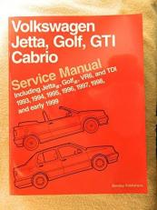 Volkswagen Jetta, Golf, GTI, Cabrio Service Manual, 1993-1999 : Including Jetta III, Golf III, VRG and TDI 