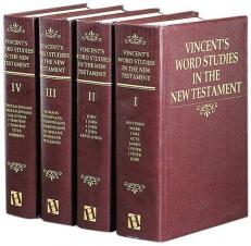 Vincent's Word Studies in the New Testament 