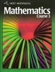 Holt Mcdougal Mathematics : Student Edition Course 3 2010