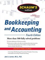 Schaum's Outline of Bookkeeping and Accounting, Fourth Edition