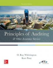 Principles of Auditing & Other Assurance Services 20th