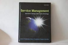 Service Management : Operations, Strategy, Information Technology 8th