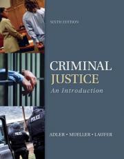 Criminal Justice : An Introduction 6th