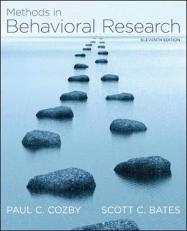 Methods in Behavioral Research 11th