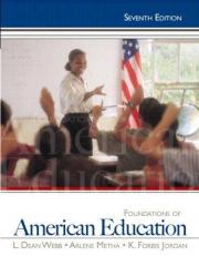 Foundations of American Education 7th