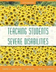 Teaching Students with Severe Disabilities 5th