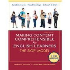 Making Content Comprehensible for English Learners 4th