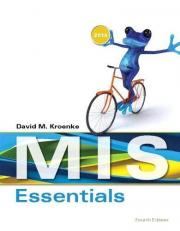 MIS Essentials 4th