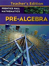 Pre-Algebra Teacher Edition 