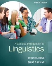 A Concise Introduction to Linguistics 4th