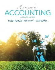 Horngren's Accounting 11th