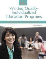 IEPs : Writing Quality Individualized Education Programs 3rd