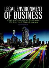 Legal Environment of Business : Online Commerce, Ethics, and Global Issues 8th