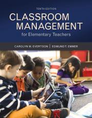 Classroom Management for Elementary Teachers 10th