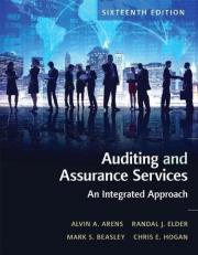 Auditing and Assurance Services 16th