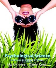 Psychological Science : Modeling Scientific Literacy (paperback) 2nd