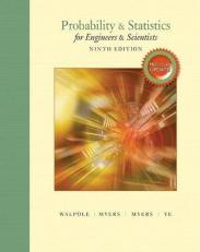 Probability and Statistics for Engineers and Scientists 9th