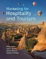 Marketing for Hospitality and Tourism 7th