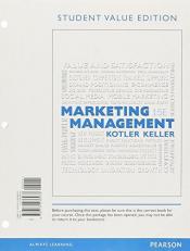 Marketing Management, Student Value Edition 15th