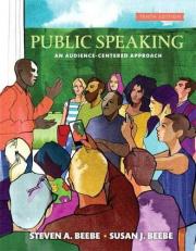 Public Speaking : An Audience-Centered Approach 10th