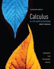 Calculus and Its Applications, Brief Version 14th