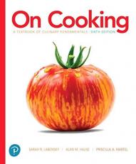 On Cooking : A Textbook of Culinary Fundamentals 6th