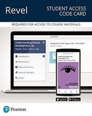 Revel for Understanding Human Development -- Access Card 4th