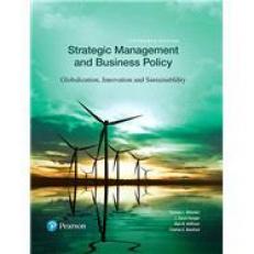 Strategic Management and Business Policy 15th