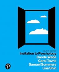 Invitation to Psychology 7th