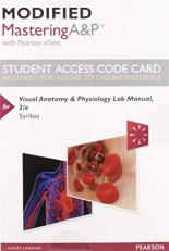 Modified Mastering a&P with Pearson EText -- Standalone Access Card -- for Visual Anatomy and Physiology Lab Manual 2nd