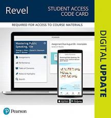 Revel for Mastering Public Speaking -- Access Card 10th