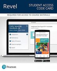 Revel for Public Speaking Handbook -- Access Card 6th