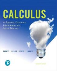 Calculus for Business, Economics, Life Sciences, and Social Sciences 14th