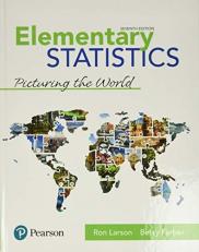 Elementary Statistics : Picturing the World Plus Mylab Statistics with Pearson EText -- 24 Month Access Card Package