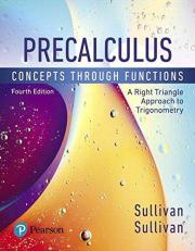 Precalculus : Concepts Through Functions, a Right Triangle Approach to Trigonometry, Books a la Carte Edition 4th