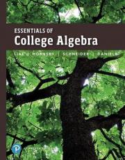 Essentials of College Algebra 12th