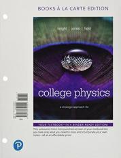 College Physics : A Strategic Approach, Books a la Carte Edition 4th