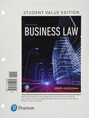 Business Law, Student Value Edition 10th