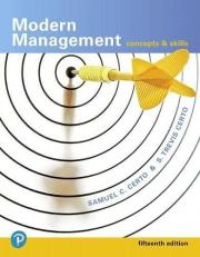 Modern Management : Concepts and Skills 15th