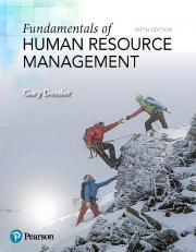 Fundamentals of Human Resource Management 5th