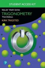 Trigonometry -- Mylab Math with Pearson EText Access Code 3rd