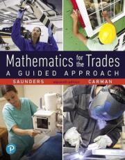 Mathematics for the Trades : A Guided Approach 11th