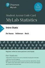 Intro Stats -- Mylab Statistics with Pearson EText 5th