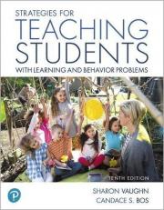Strategies for Teaching Students with Learning and Behavior Problems 10th